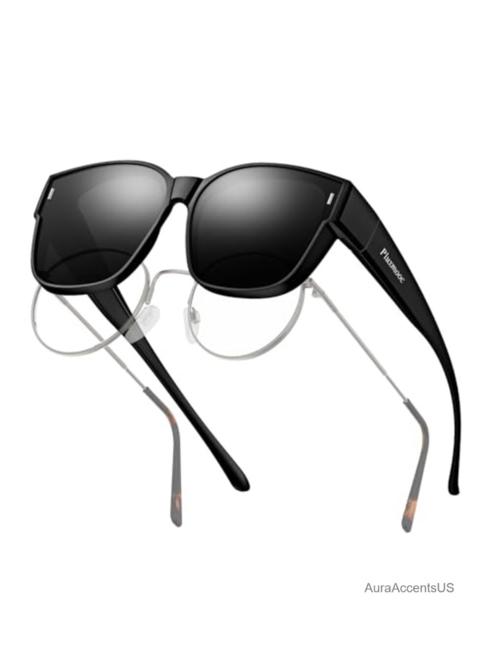 Polarized Fit Over Glasses Sunglasses UV400 Oversized Round